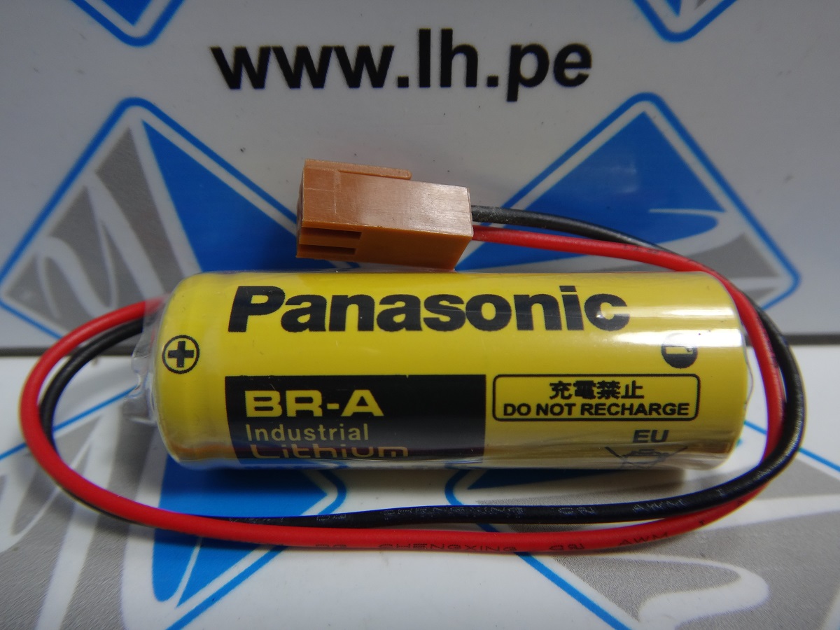 BR-A PLC FANUC            Batería Lithium 3V con conector marrón